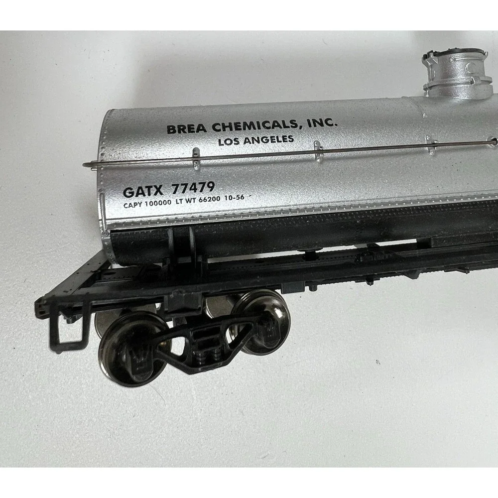 Vintage USED Brea Chemical Tank Car 1565 Kit Trains In Miniature Atheann #77479